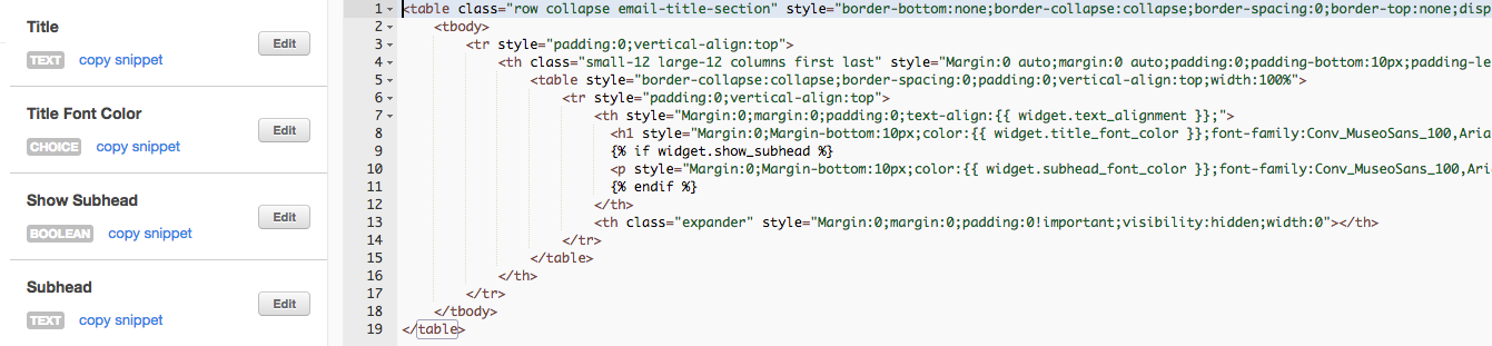 Custom email module example